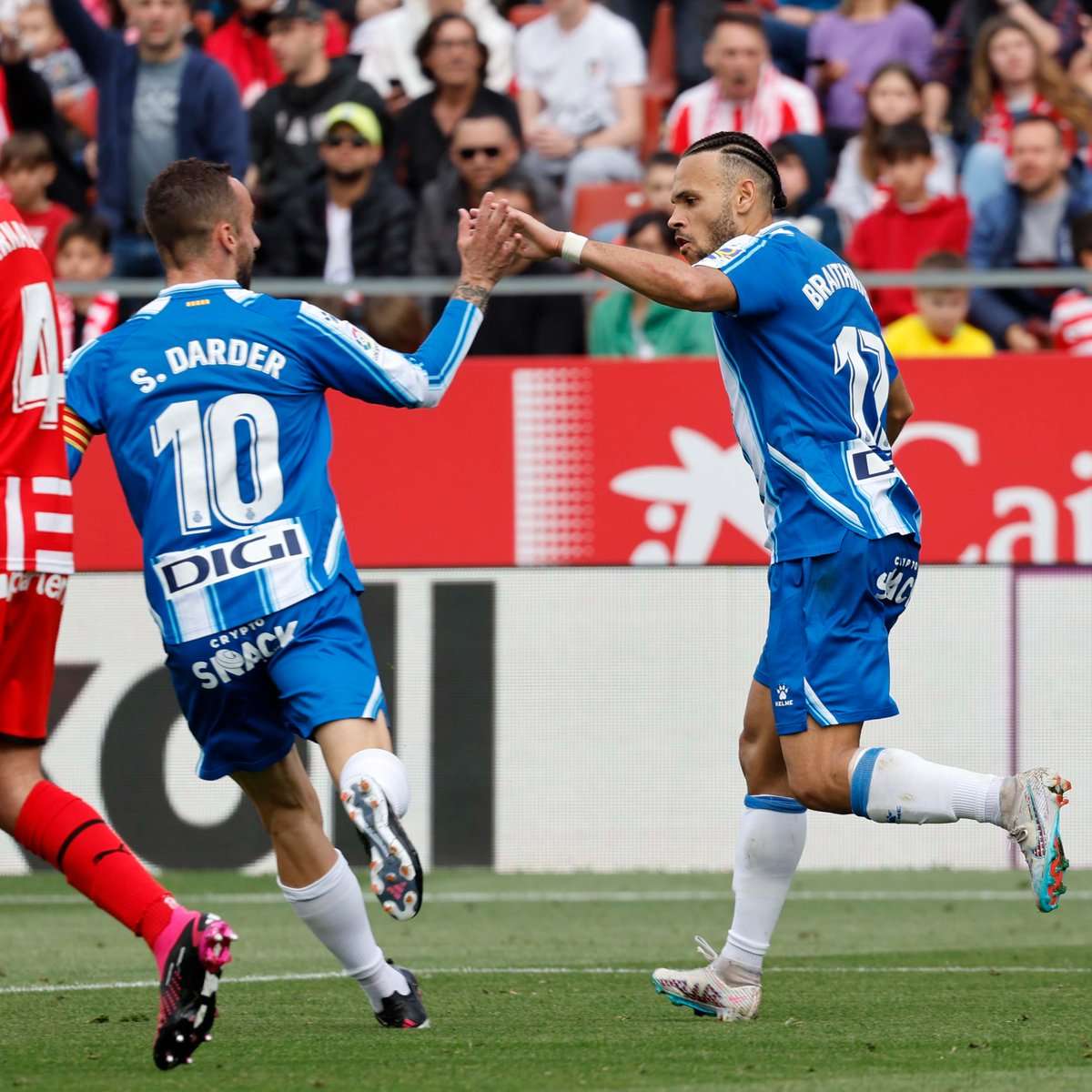 جانب من اللقاء (نقلا عن حساب إسبانيول على تويتر)