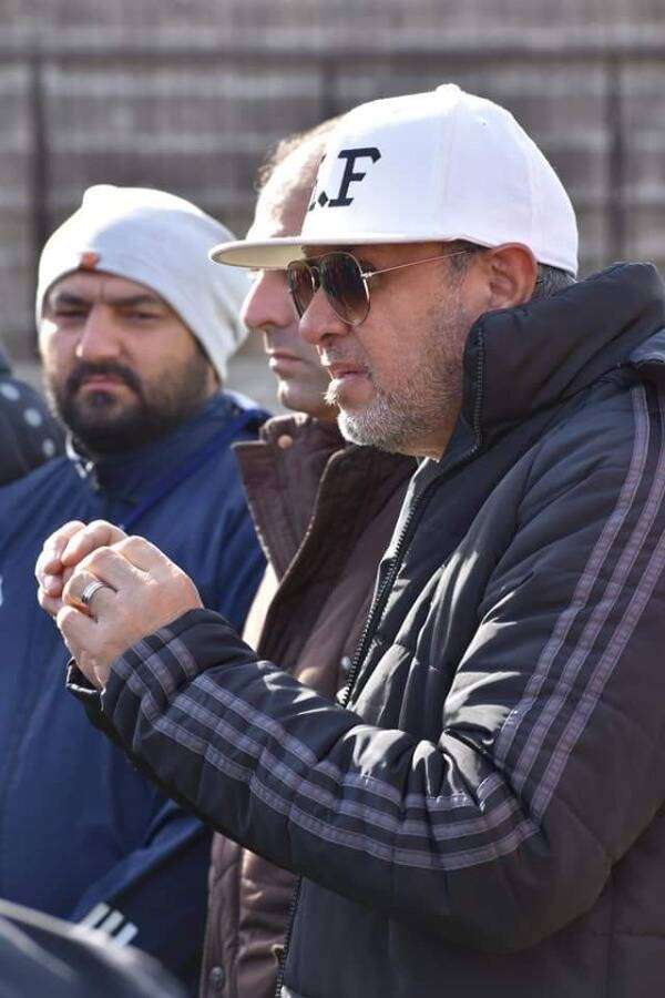 حسين عفش مدرب أهلي حلب