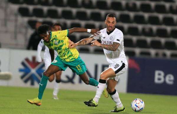 من المباراة