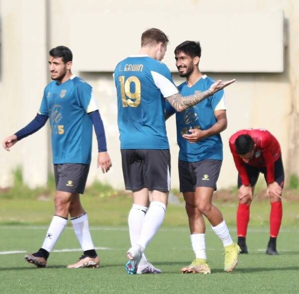 جانب من المباراة