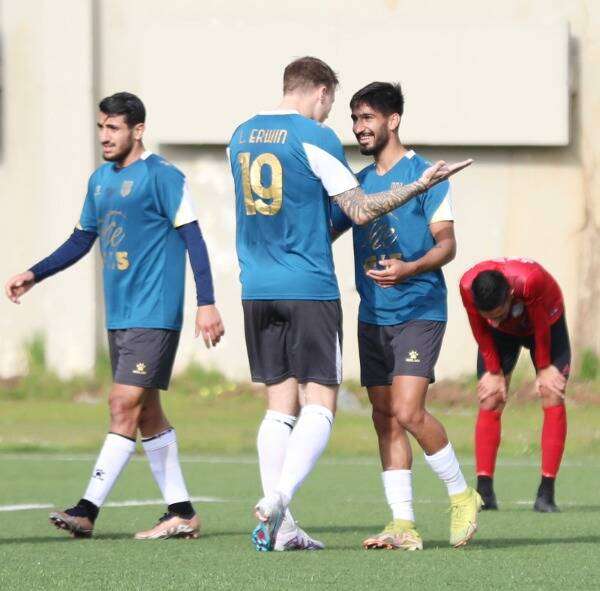 جانب من المباراة