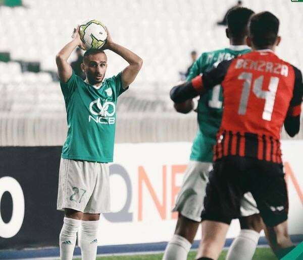 جانب من المباراة