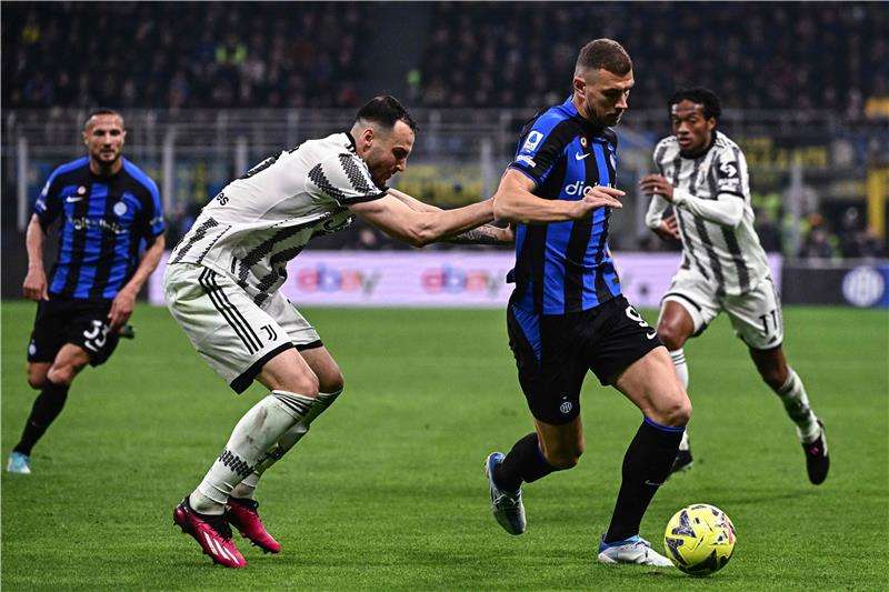 من لقاء سابق بين يوفنتوس وإنتر