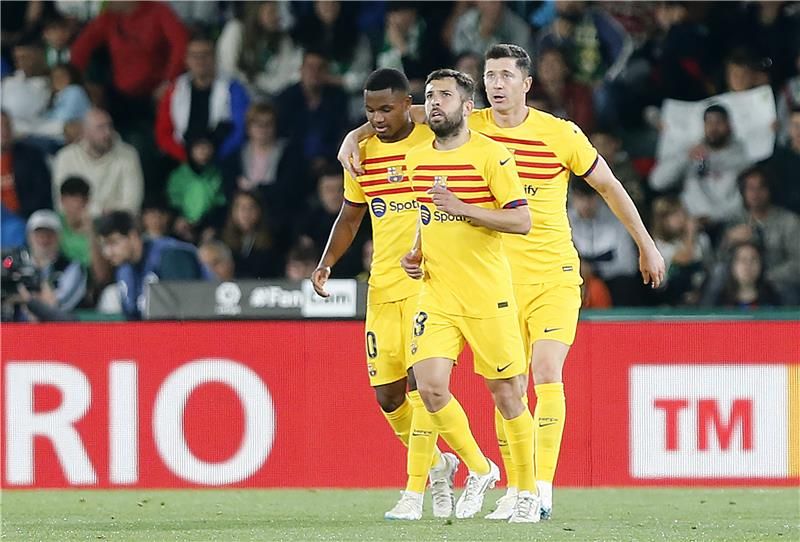 لاعبو برشلونة