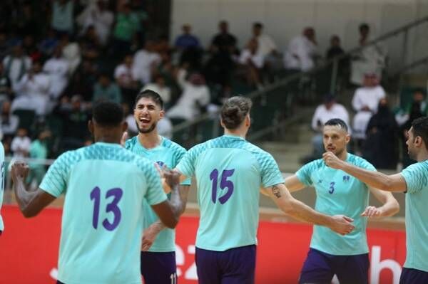 من مباريات دوري الطائرة