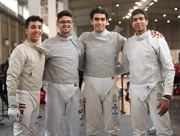 منتخب مصر لناشئي سلاح السيف