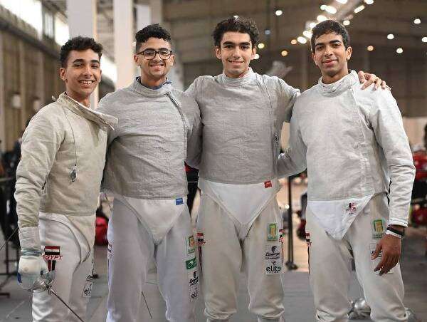 منتخب مصر لناشئي سلاح السيف