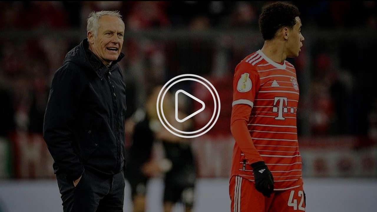 موسيالا ومدرب فرايبورج