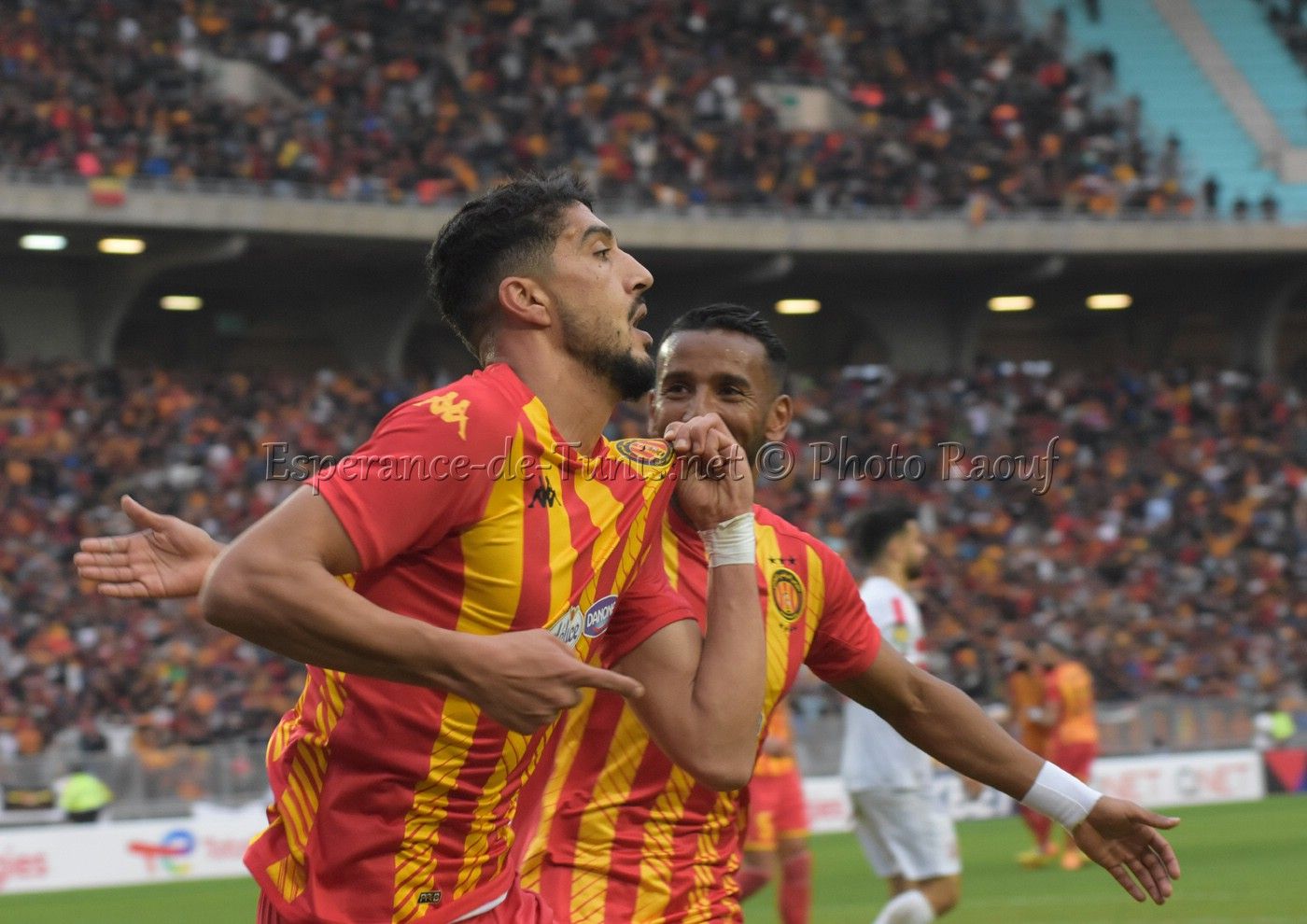 من المبارة نقلا عن الحساب الرسمي للترجي على تويتر