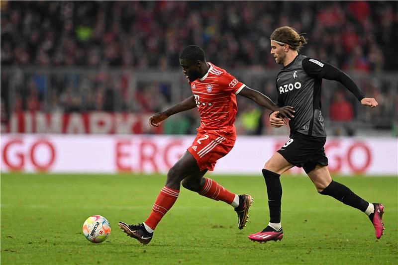 من مباراة سابقة بين بايرن ميونخ وفرايبورج