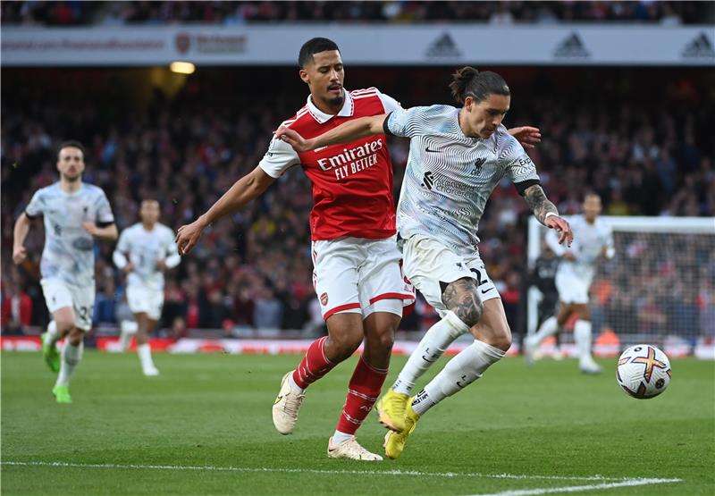 من مباراة سابقة بين أرسنال وليفربول