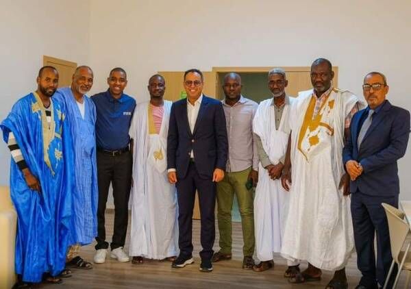 جانب من الزيارة