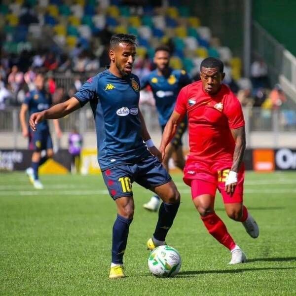 من مباراة المريخ والترجي