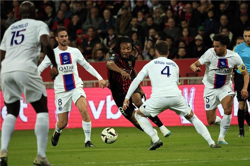 جانب من المباراة