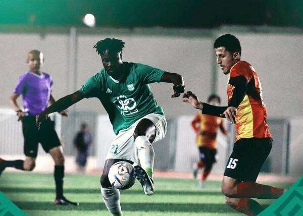 جانب من المباراة