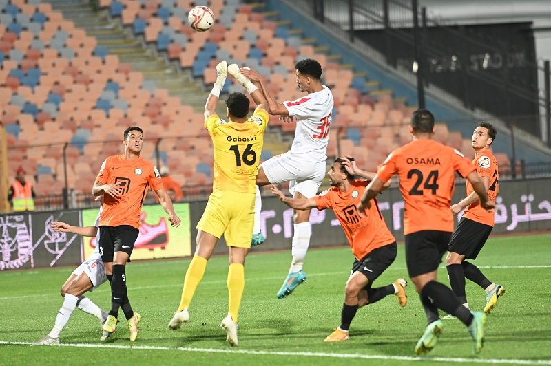 من مباراة سابقة بين الزمالك والبنك الأهلي