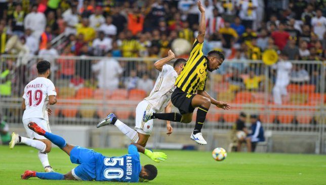 من مباراة سابقة بين الفريقين