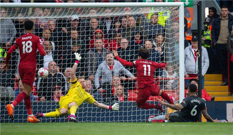 جانب من المباراة