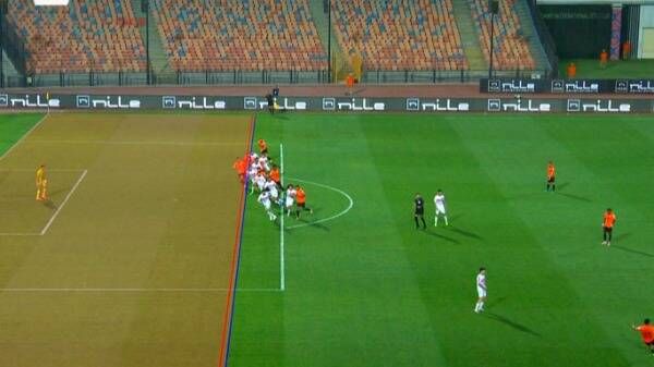 جانب من المباراة