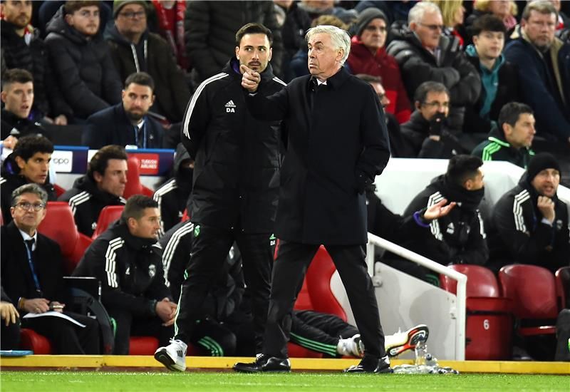 أنشيلوتي ونجله