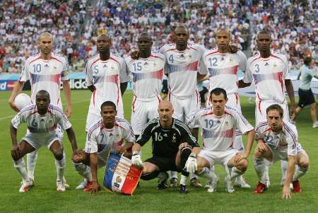 المنتخب الفرنسى يعبر اى انهائى للمرة الثانية 