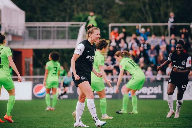 من منافسات الدوري الألماني لكرة القدم للسيدات