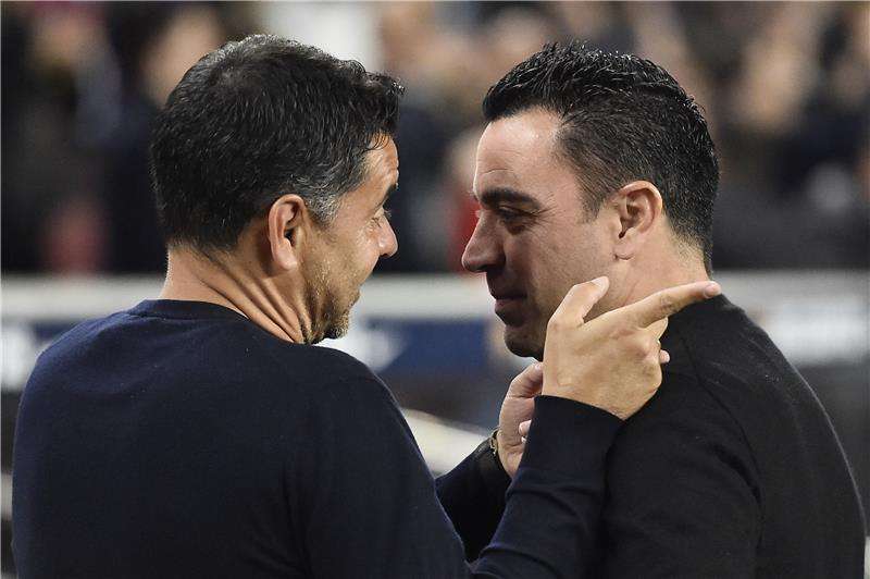 تشافي هيرنانديز من مواجهة جيرونا