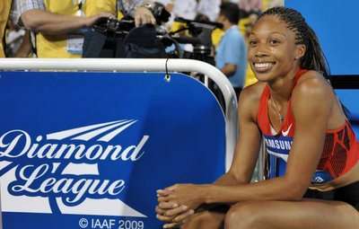 العداءة الامريكية اليسون فيلكس