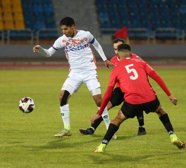 جانب من المباراة