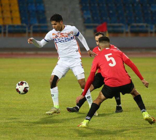 جانب من المباراة