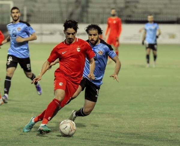 من مباراة فيوتشر وغزل المحلة