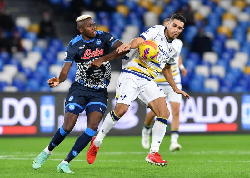 من لقاء سابق بين نابولي وفيرونا