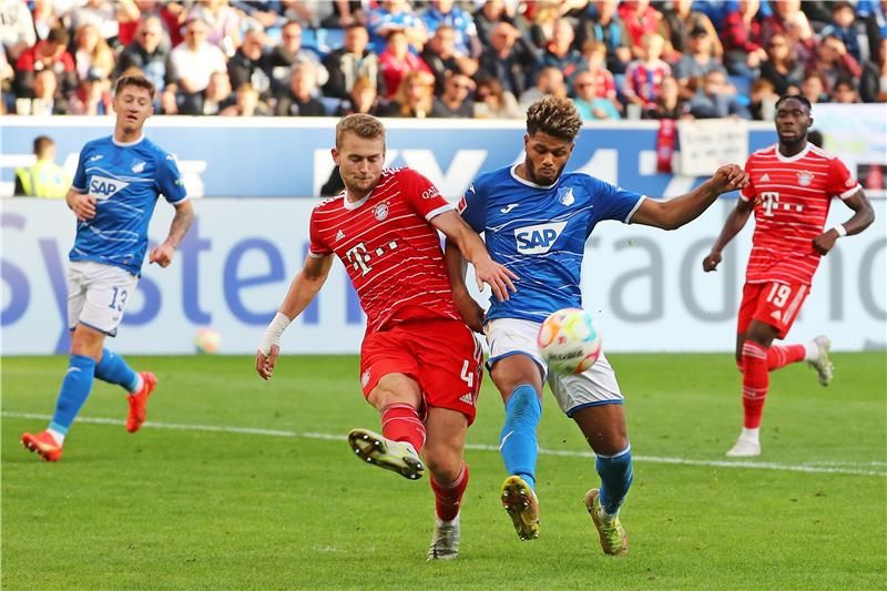 من مباراة سابقة بين بايرن ميونخ وهوفنهايم