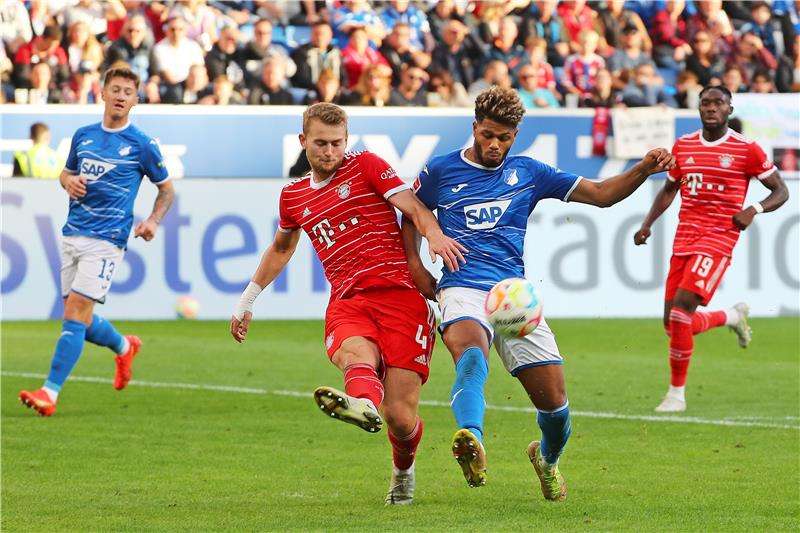من مباراة سابقة بين بايرن ميونخ وهوفنهايم
