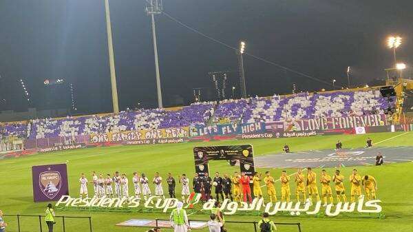 من مباراة العين والوصل