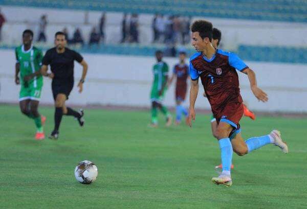 جانب من المباراة