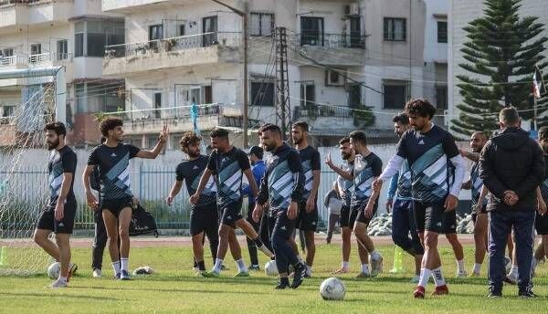 جانب من تدريبات جبلة