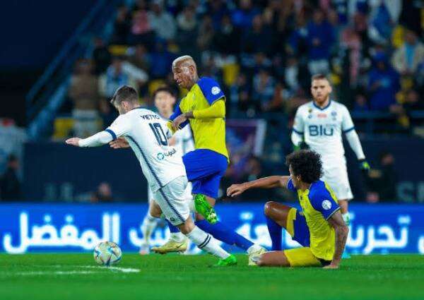 من لقاء سابق بين الهلال والنصر