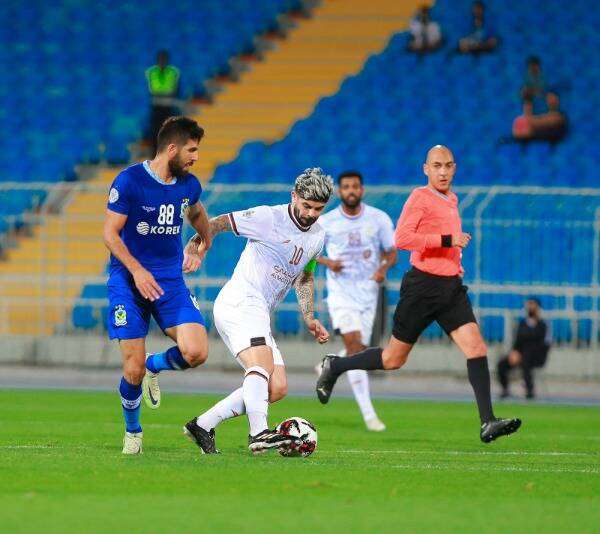 من المباراة