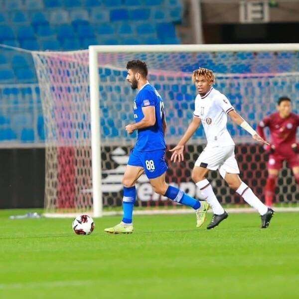 جانب من المباراة