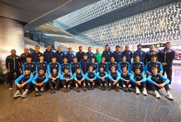 لاعبو منتخب العراق للشباب