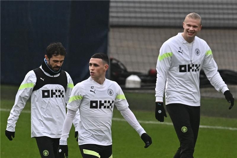 لاعبو مانشستر سيتي