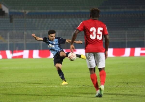 من لقاء بيراميدز والداخلية