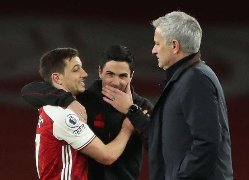 مورينيو وأرتيتا