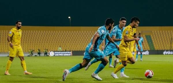 مباراة الوصل وبني ياس