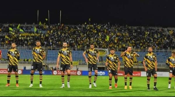 لاعبو الحسين إربد