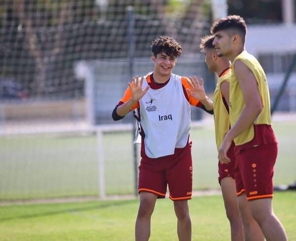 من مران منتخب العراق للشباب