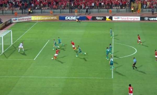 جانب من المباراة