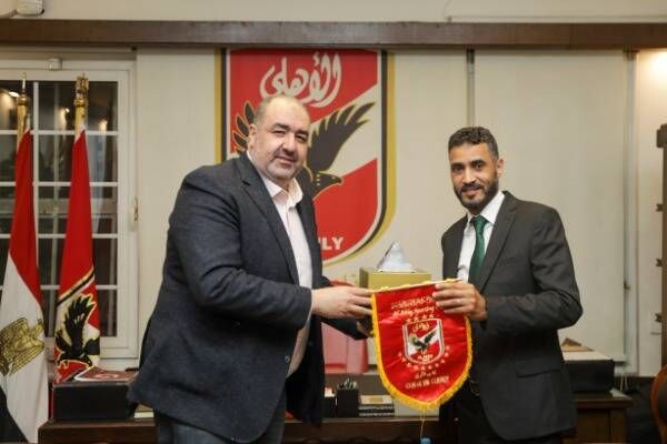 الغزاوي وممثل وفد الرجاء