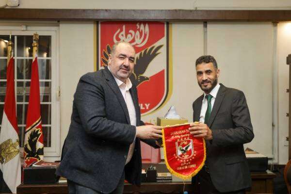 الغزاوي وممثل وفد الرجاء